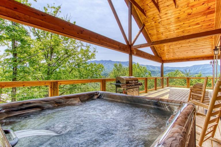 Cabin with private pool — photo 3