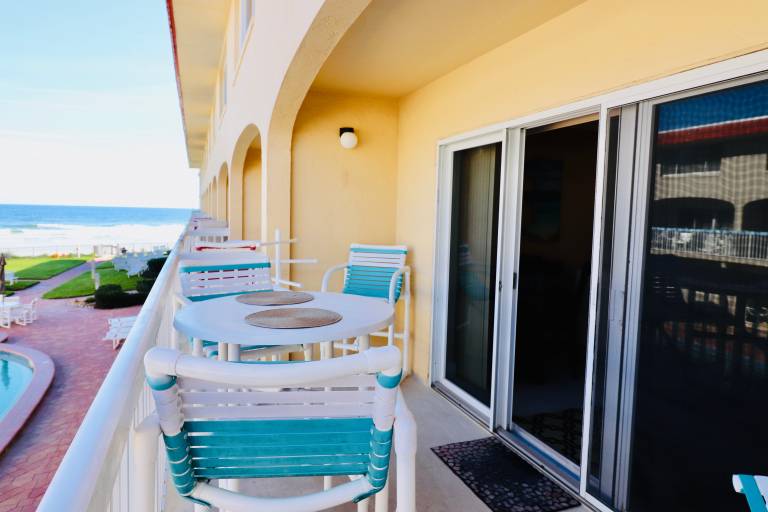 A210 lovely ocean views just off Flagler Ave