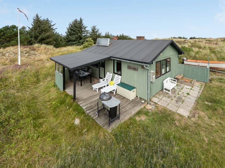 Ferienhaus mit Hund in Haurvig, Sønder Havrvig fuer max. 4 Personen