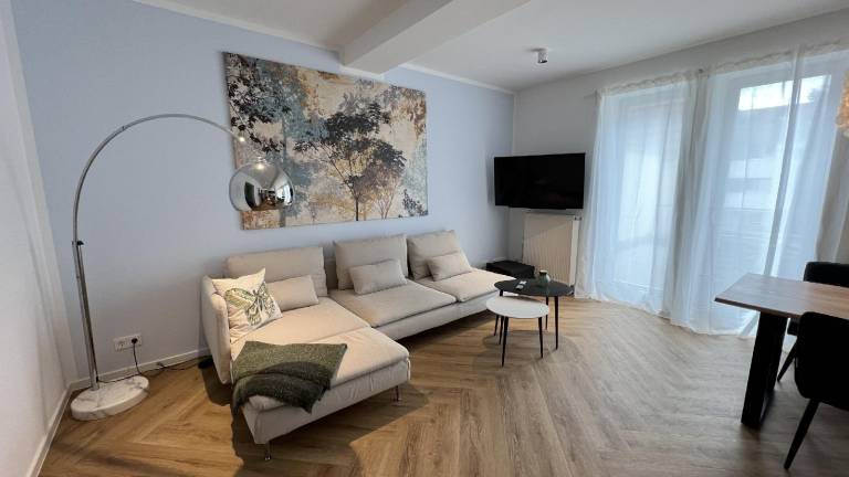 Holiday apartment with patio in Eisenach