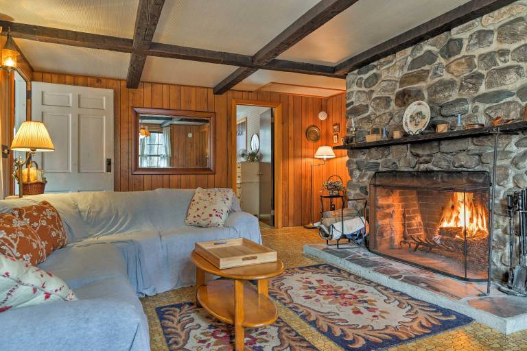 East Otis Reservoir Cabin w/ Porch - Walk to Lake! — photo 5