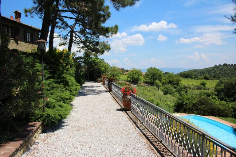 Old stone farmhouse perfect for 6 people. Set on a hill in a panoramic position overlooking vineyard — photo 5