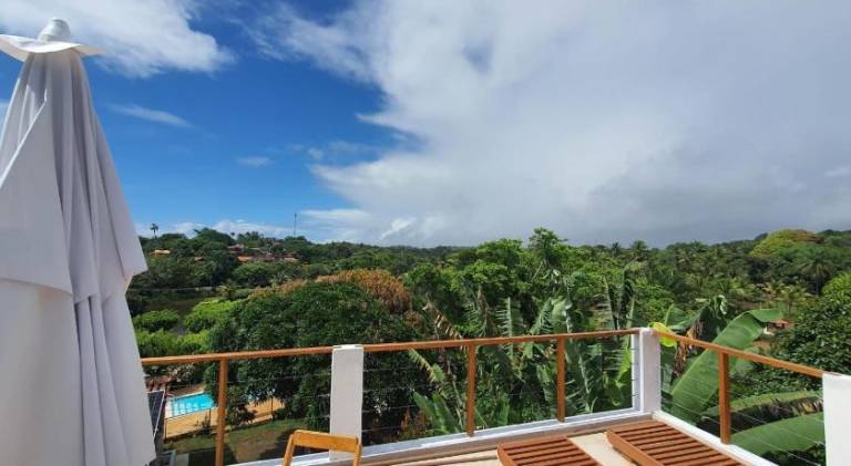 Piscina Aquecida, Jacuzzi, internet veloz, no centro de Serra Grande - Apt Laranja - Vila Pitangueir — photo 4