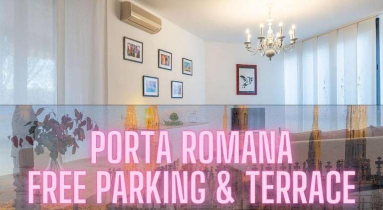 Wonderful apartment with terrace | Pets are welcome in Milan