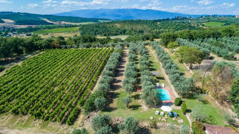 Romantic cottage, sleeps 6, with large windows nice view overlooking the Tuscan countryside. Priva — photo 5