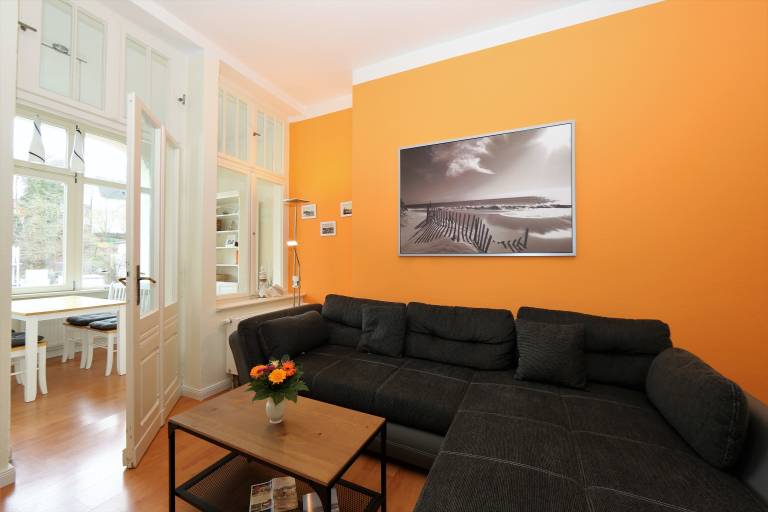 Ferienwohnung mit Hund in Seebad Heringsdorf für max. 4 Gäste