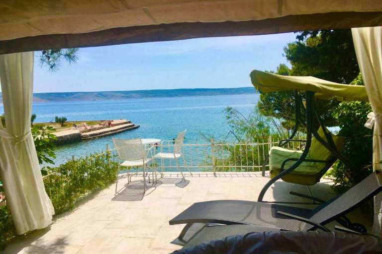 Vacation home with grill, terrace & jacuzzi | Sea view in Starigrad