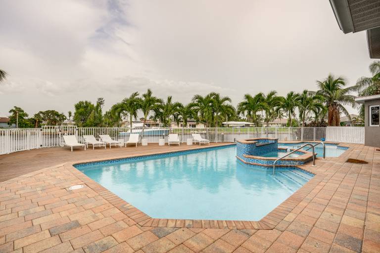 Pool & Boat Dock: Pet-Friendly Cape Coral Home — photo 3