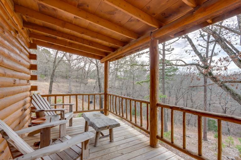 Eureka Springs Cabin on 9+ Acres: Community Perks! in Eureka Springs, AR