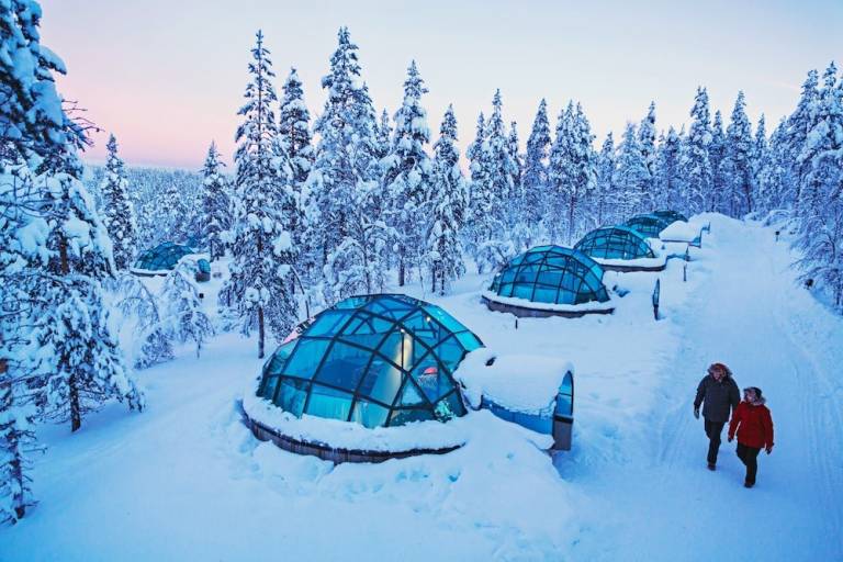 majoitus Kakslauttanen