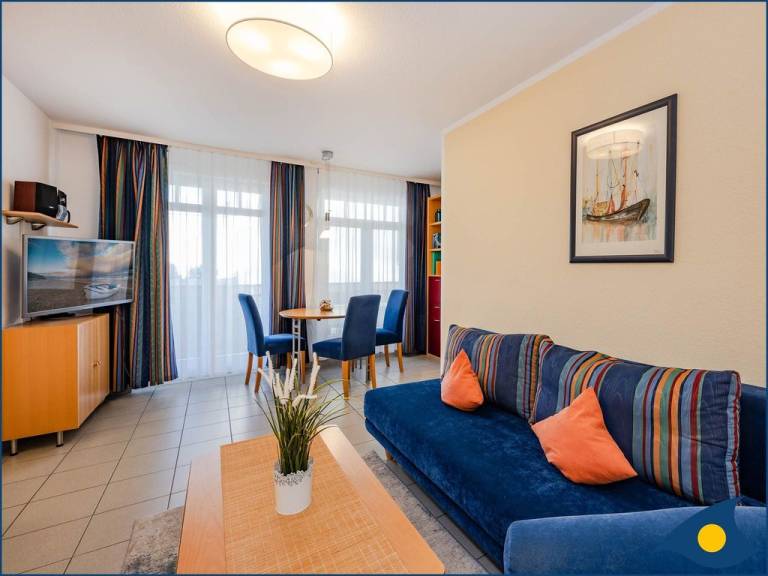 Ferienwohnung mit Hund in Bansin, Usedom für max. 3 Personen