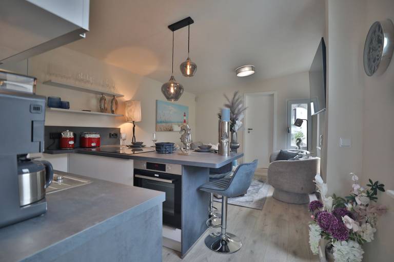 Nautic Lounge – Beach Garden: Ruhige Ferienwohnung mit Terrasse und Garten — photo 2