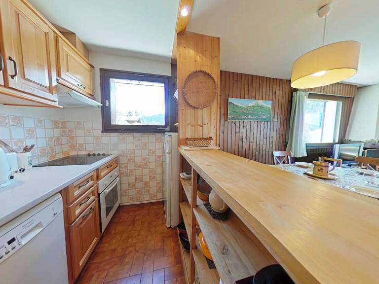 3-room apt for 6 with fireplace and shuttle near Le Grand-Bornand — photo 5