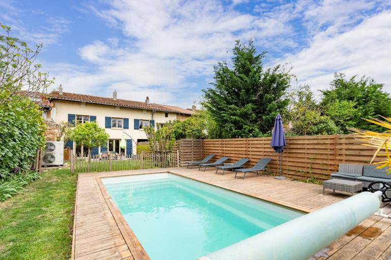 L Oasis De Calmont Piscine Privée
