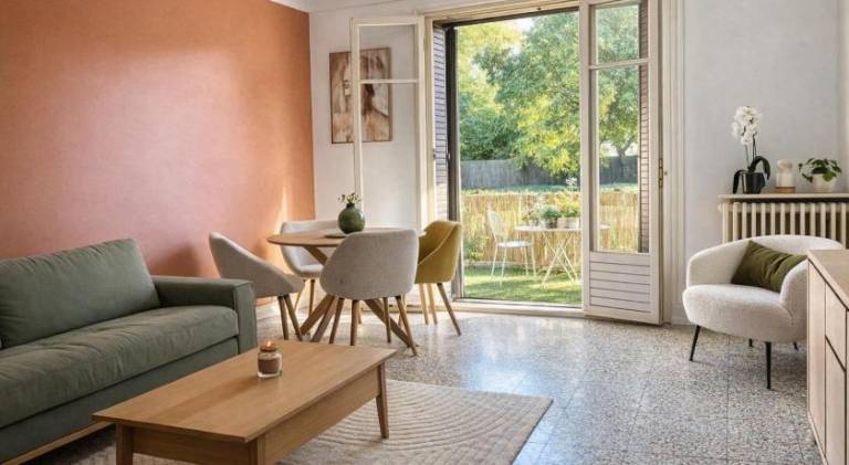 Rental apartment with patio in Meyreuil