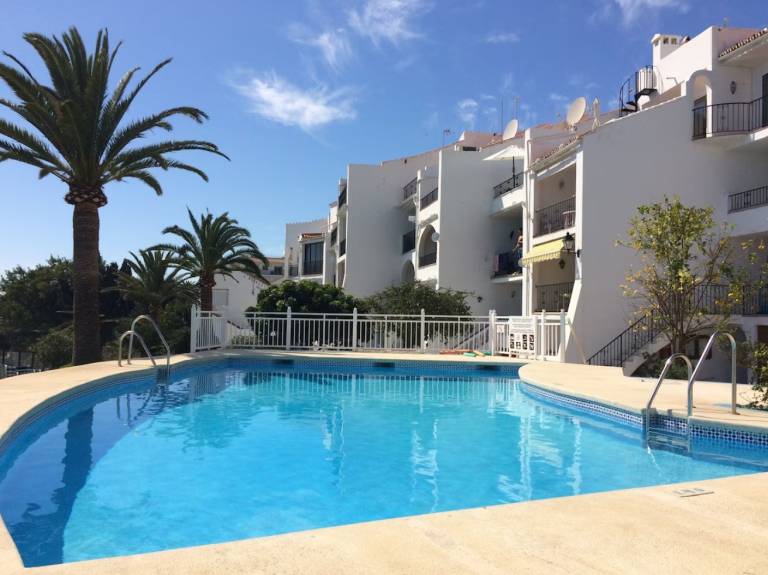 Ferienhaus mit Hund inNerja, Spanien  f&uuml;r max. 8 Personen