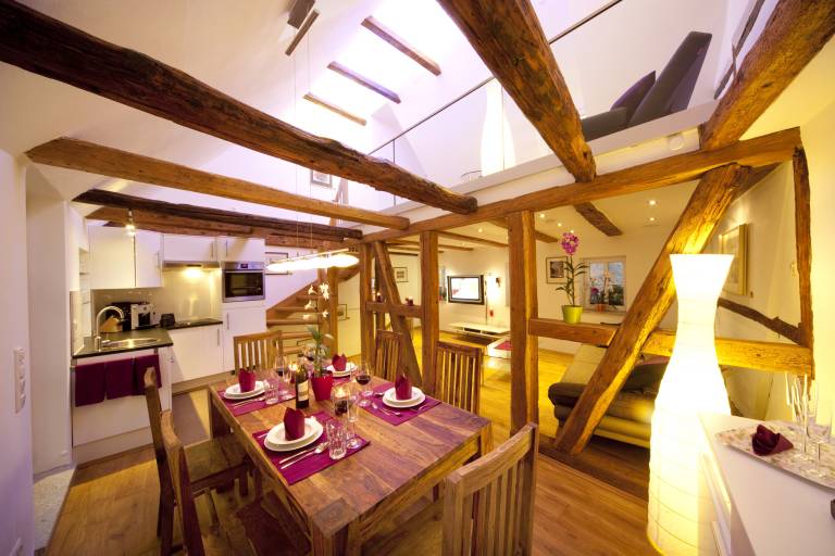 Ferienhaus die710 mit Whirlwanne und Balkon
