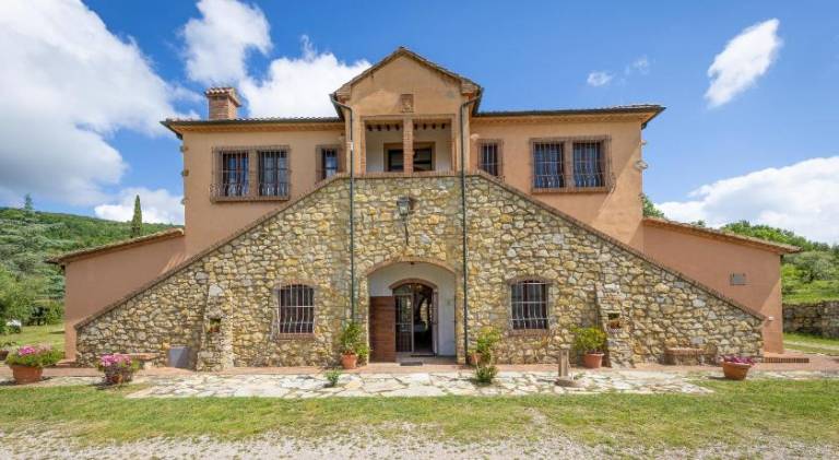 Villa Cresci con piscina Tuscan villa with pool near Sassetta thermal baths & Bolgheri Wine Route in Sassetta