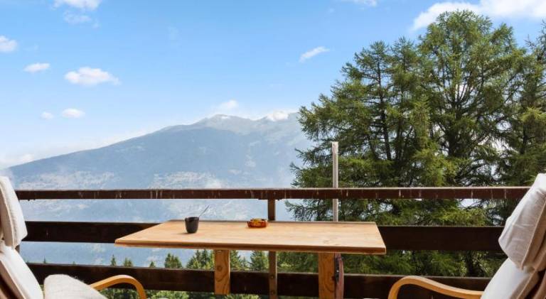 Thyon-les-Collons, 4 pers - Balcon avec vue — photo 3