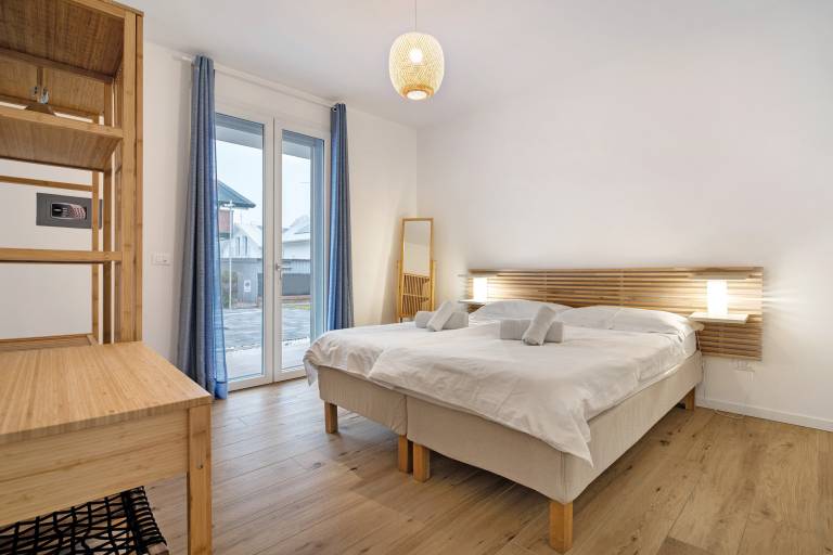 Apartment 'Deluxe 6' with Shared Garden, Wi-Fi and Air Conditioning in Jesolo