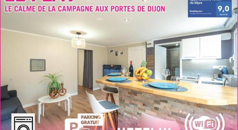 Apartment with pool in Dijon
