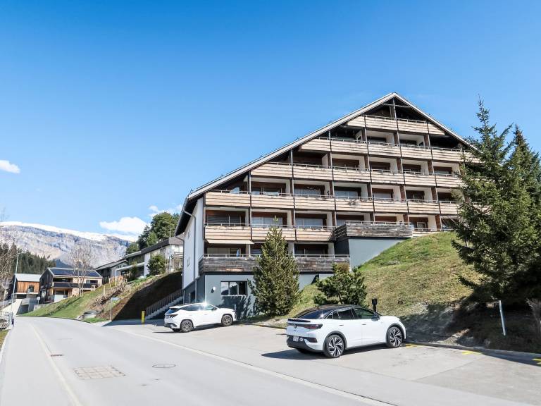 Ferienwohnung in Laax, Salums für max. 3 Personen