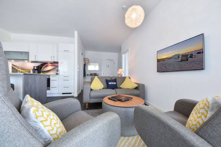 Villa Westend 14 - finnische Sauna im Masterbad in Heringsdorf