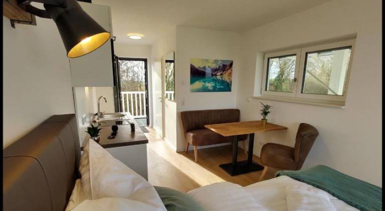 Serviced apartment with patio | Pets are welcome in Darmstadt