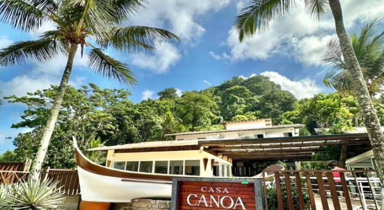 Pousada Casa Canoa - Pe na Areia & Alta Gastronomia in Guarujá