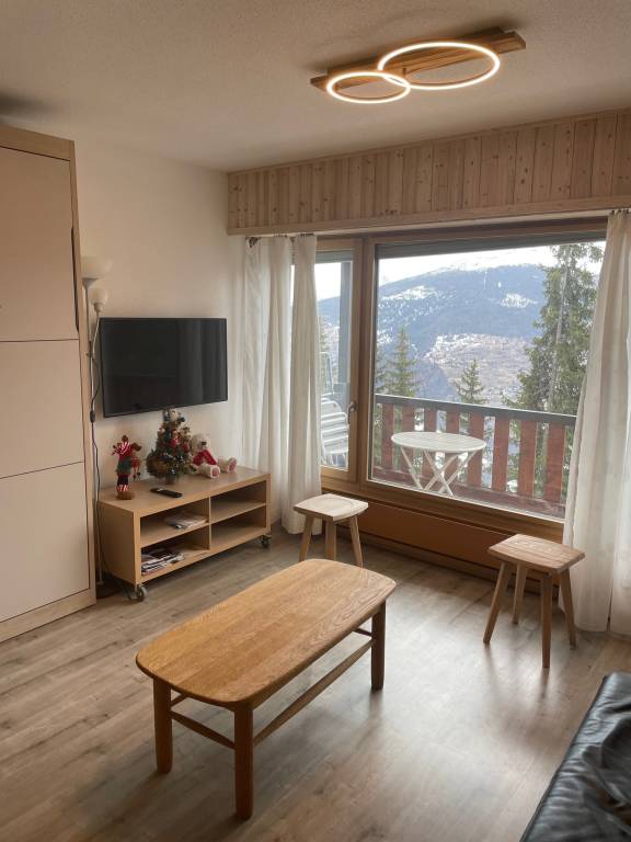 Ferienwohnung in Vex, Les Collons für max. 4 Personen