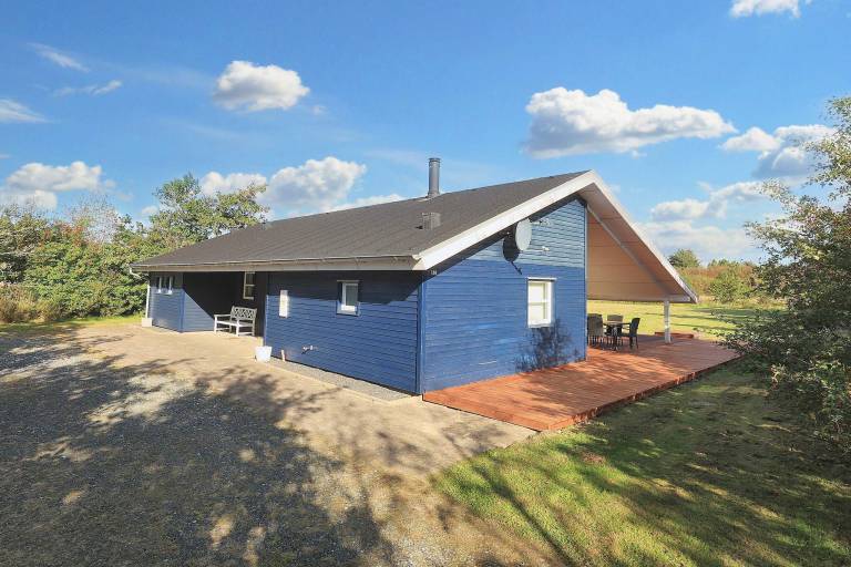 Ferienhaus mit Hund in Brovst Kommune, Tranum Strand fuer max. 6 Personen