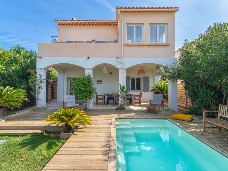 Ferienhaus mit Hund in Six-Fours-les-Plages fuer max. 8 Personen