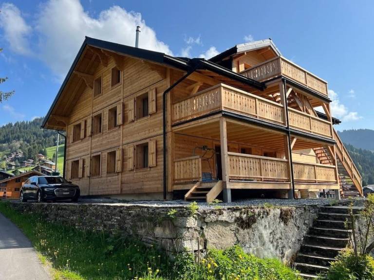 Ferienwohnung mit Hund in Morgins, Champoussin für max. 8 Personen Ferienwohnung mit Hund in Morgins, Champoussin für max. 8 Personen