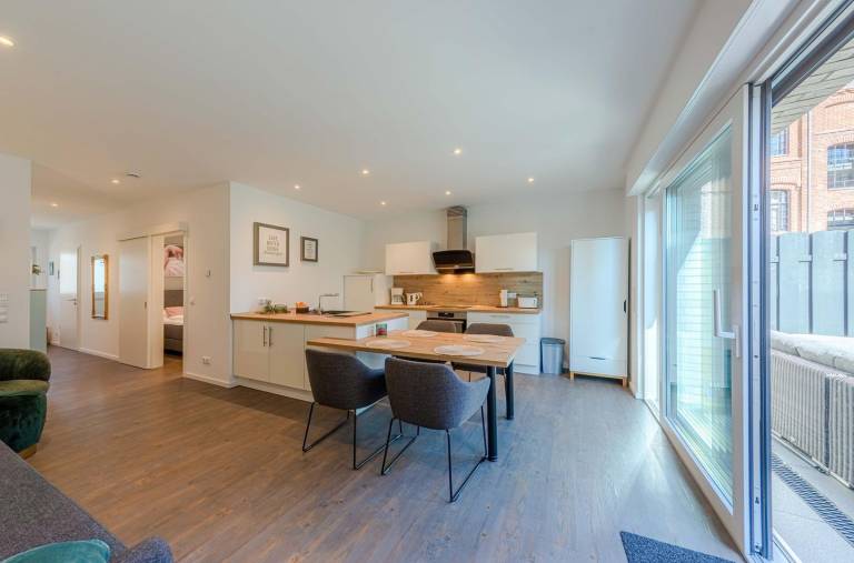 Ferienapartment Sebastian in der Alten Tuchfabrik Malchow in Waren (Müritz)