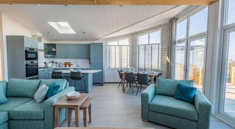 Gull Rocks Beach Lodges in Newquay
