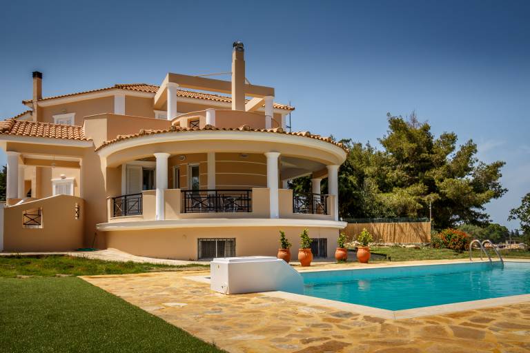 Children-friendly villa with patio, private pool & grill | Sea view | Dogs allowed — photo 5