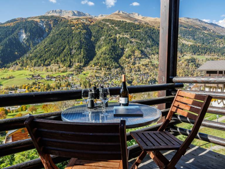 Ferienwohnung mit Hund in Ernen, Aletsch Arena f&uuml;r max. 2 Personen