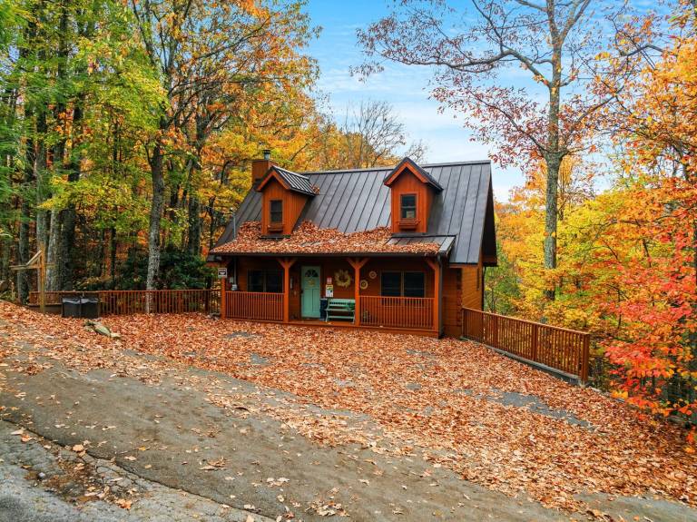 Family-friendly cabin with private pool & patio | Dogs allowed — photo 3