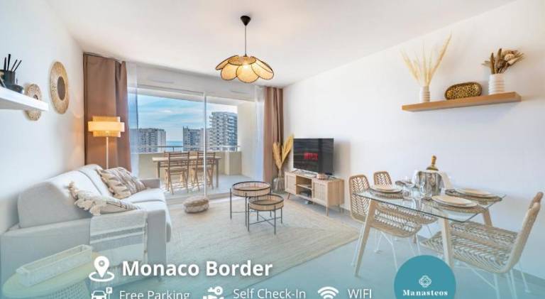Rental apartment | Close to the beach | Pet-friendly in Roquebrune-Cap-Martin