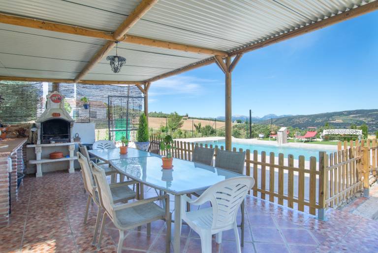 Vacation home with garden, barbeque & private pool | Mountain view in Ronda