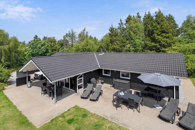 Ferienhaus mit Hund in Ho für max. 10 Personen