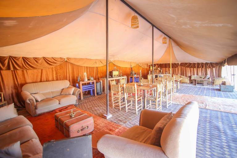 Camp Cameleon in Agafay