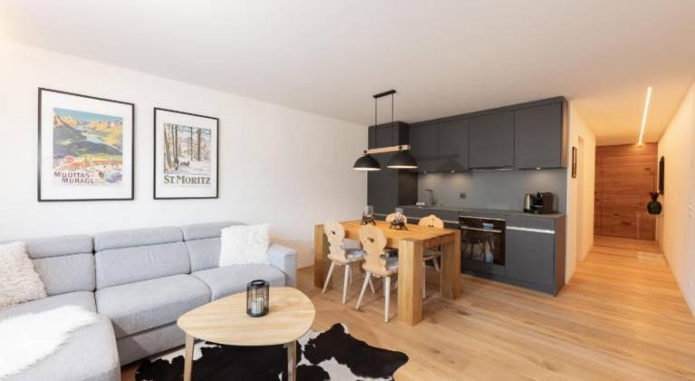 Apartment with 1 room for 4 persons in St. Moritz