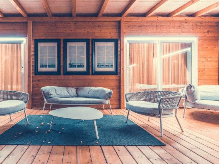 Mobile home with yard, pool & patio — photo 5