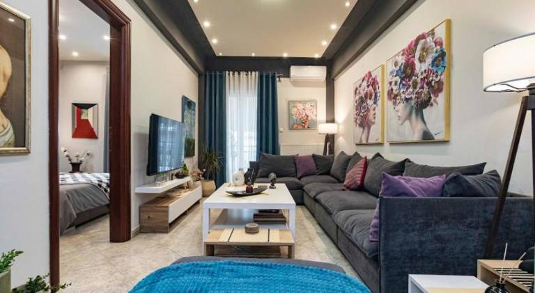 Holiday apartment with patio in Thessaloniki
