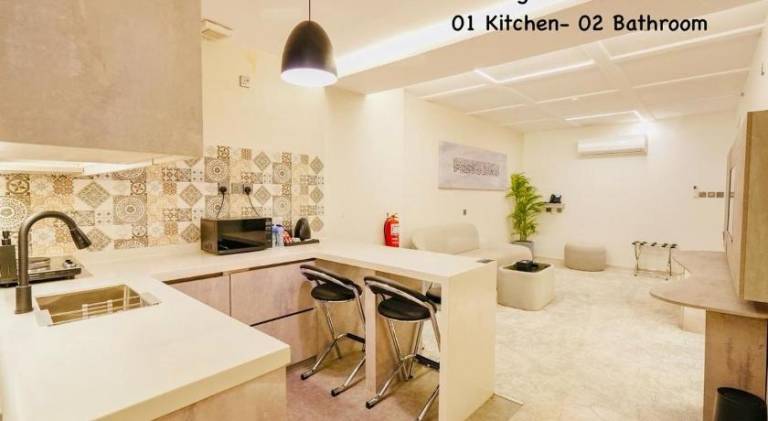 Serviced apartment with 3 rooms for 8 persons — photo 2