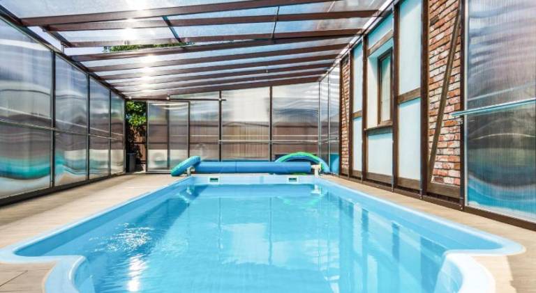 Vacation home with sauna, patio & pool — photo 2