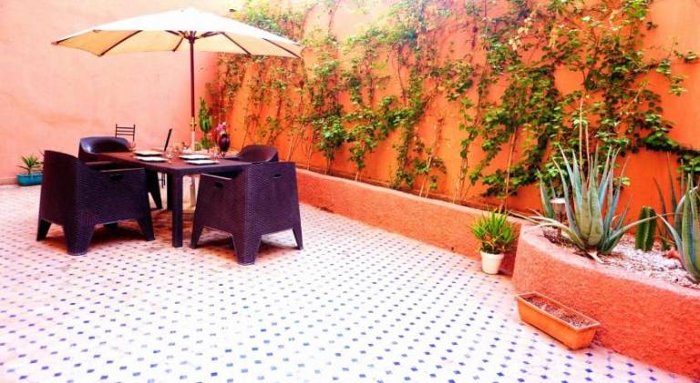 Majorelle Duplex Luxe 200m2 Terrasse privee Parking in Marrakech