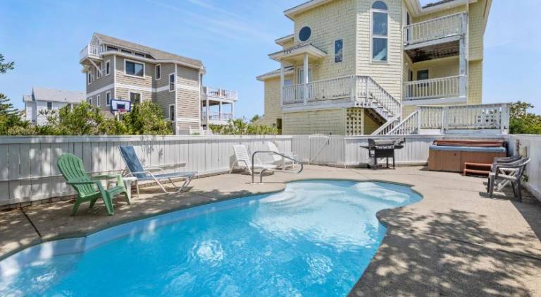 House with pool & hot tub | Next to the beach | Dogs allowed in Outer Banks, NC
