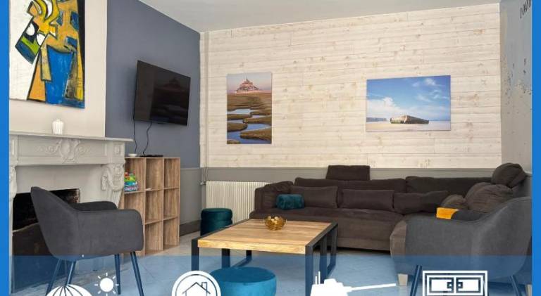 Fully equipped house with patio & barbeque | Pet-friendly in Bayeux